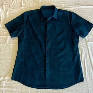 Men’s Lululemon Airing Easy “Live in Practice” Shirt Button Down